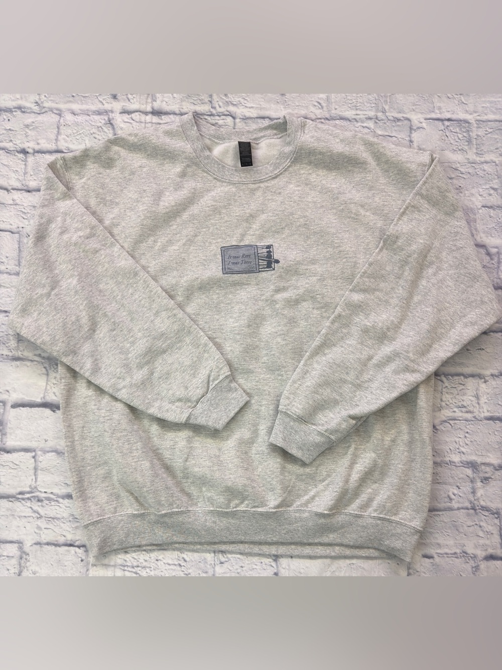 Girl Tribe “All Too Well” Gray Crewneck Sweatshirt - sz XL.